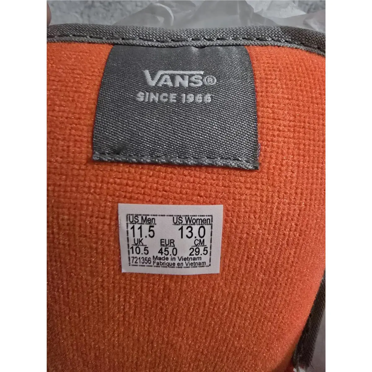 Vans shoes - VANS Knu-Skool - VN0009QCORA - Gray 5
