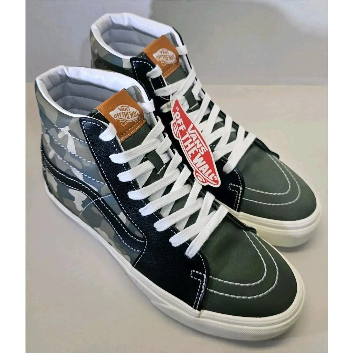 Vans shoes - Vans Sk8 Hi - (Mixed Utility) Camo/ Multicolor 5