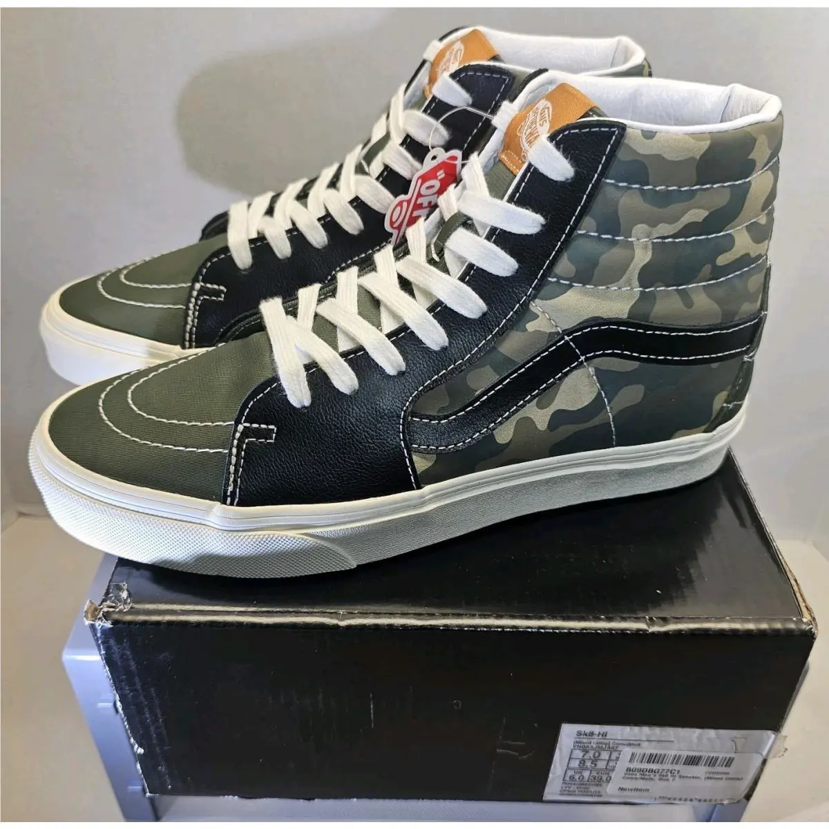 Vans shoes - Vans Sk8 Hi - (Mixed Utility) Camo/ Multicolor 0