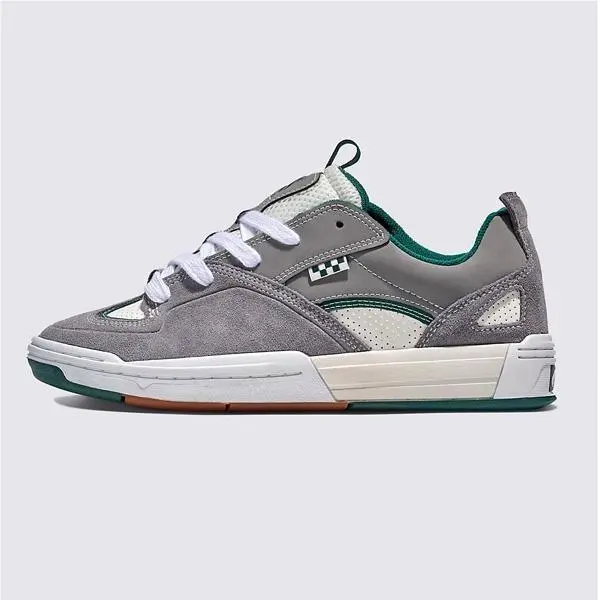 Vans Skate Mixxa Skate Shoes Athletic Green Grey White Men’s Sz 12 VN000CUYZ0X