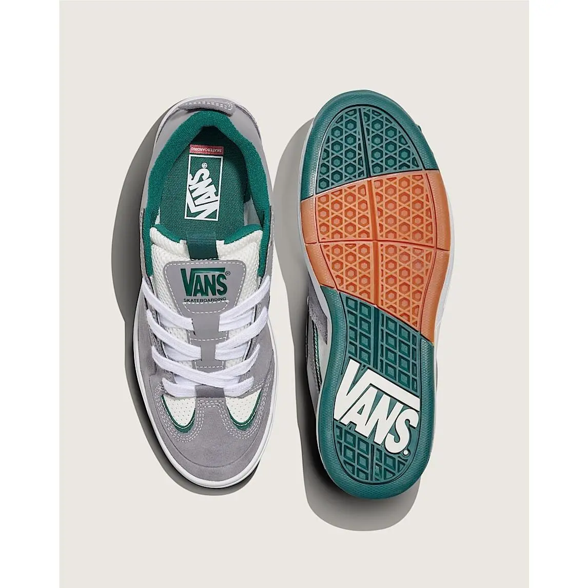 Vans shoes - VANS Skate - Skate - VN000CUYWTM1 - Green and Gray 0