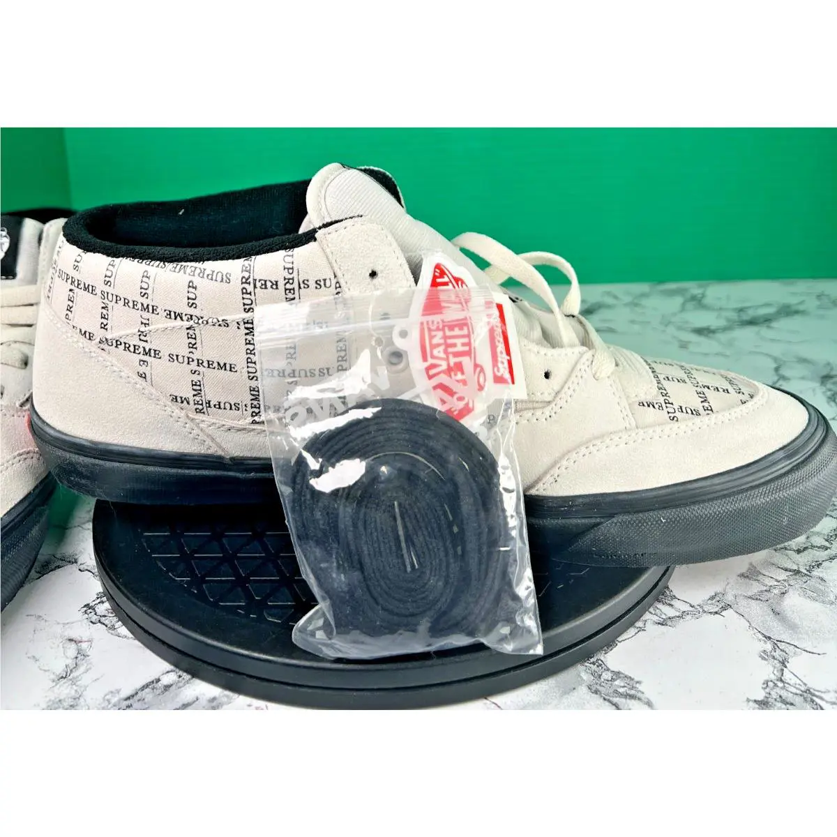 Vans shoes - VANS Half Cab - Half Cab - VN0A3QPH2YV - Off White 9