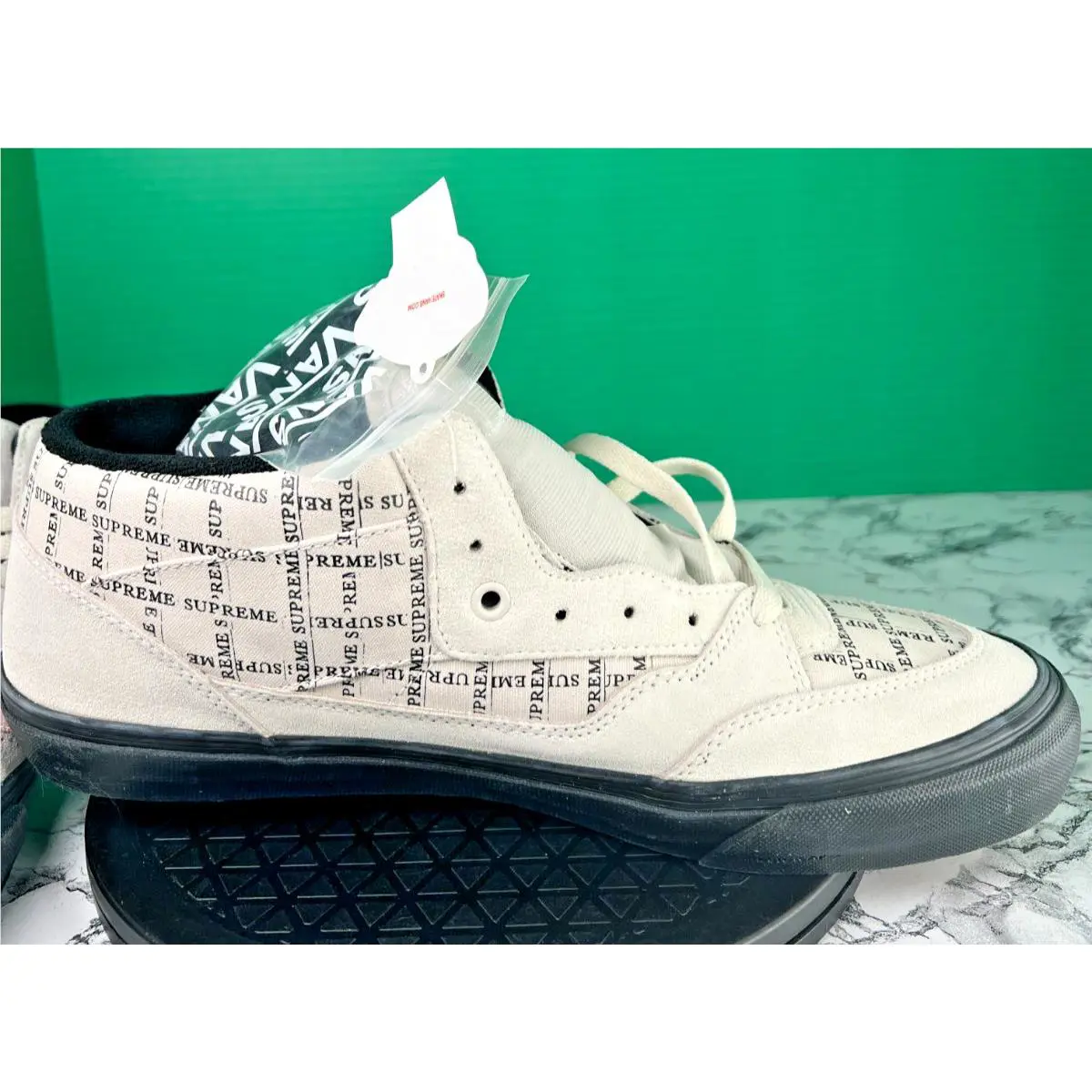 Vans shoes - VANS Half Cab - Half Cab - VN0A3QPH2YV - Off White 10