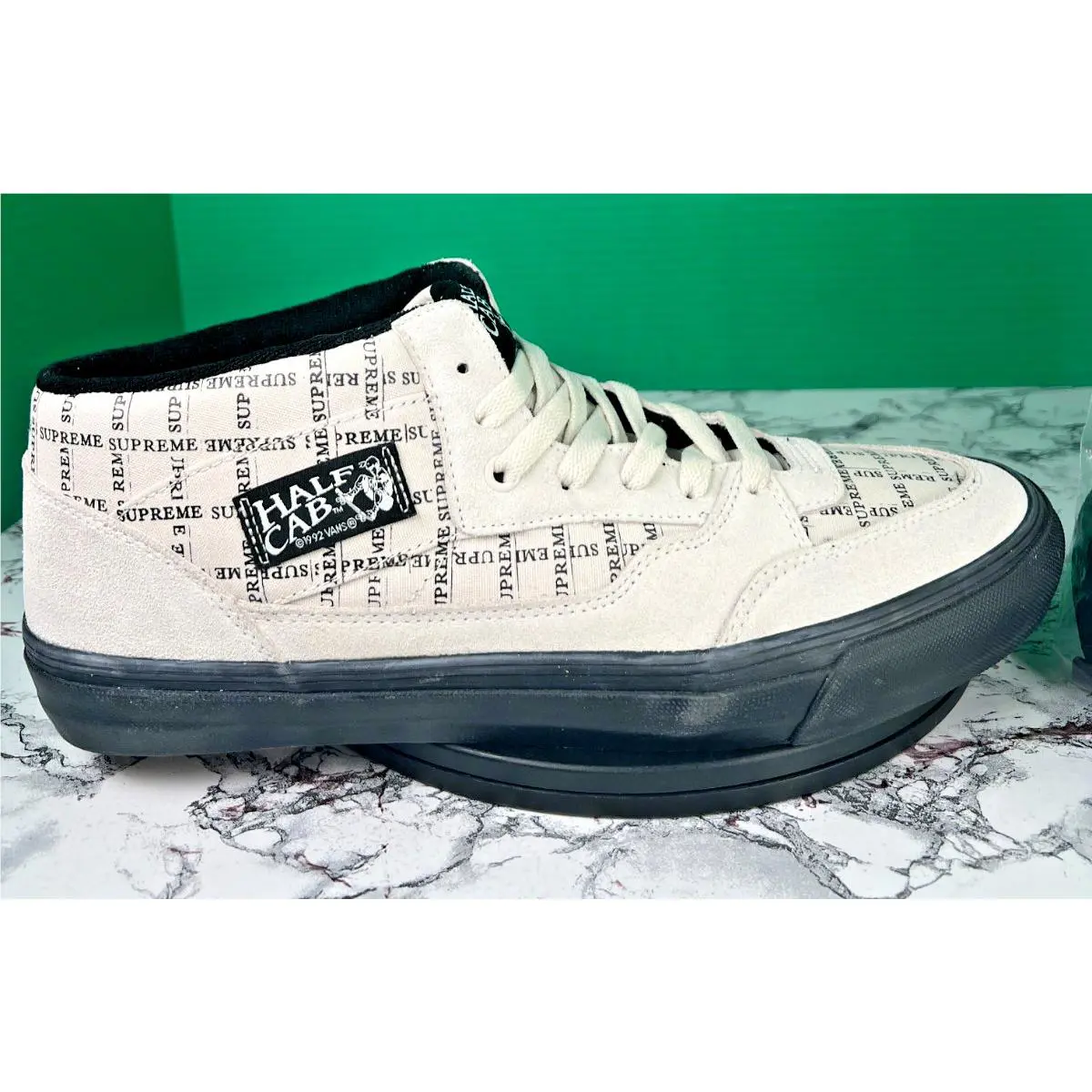Vans shoes - VANS Half Cab - Half Cab - VN0A3QPH2YV - Off White 3