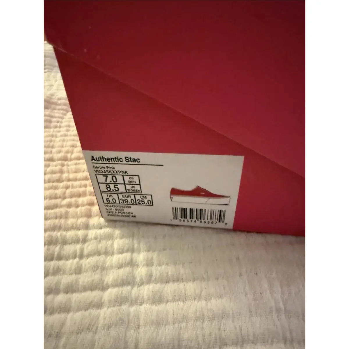 Vans shoes - Pink 7