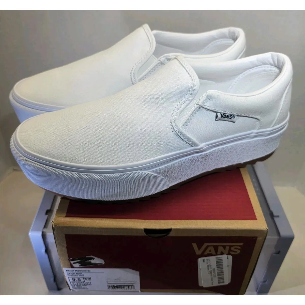 Vans shoes - VANS Asher - Asher - VN0A5JLFWHT - White, Manufacturer: White 0