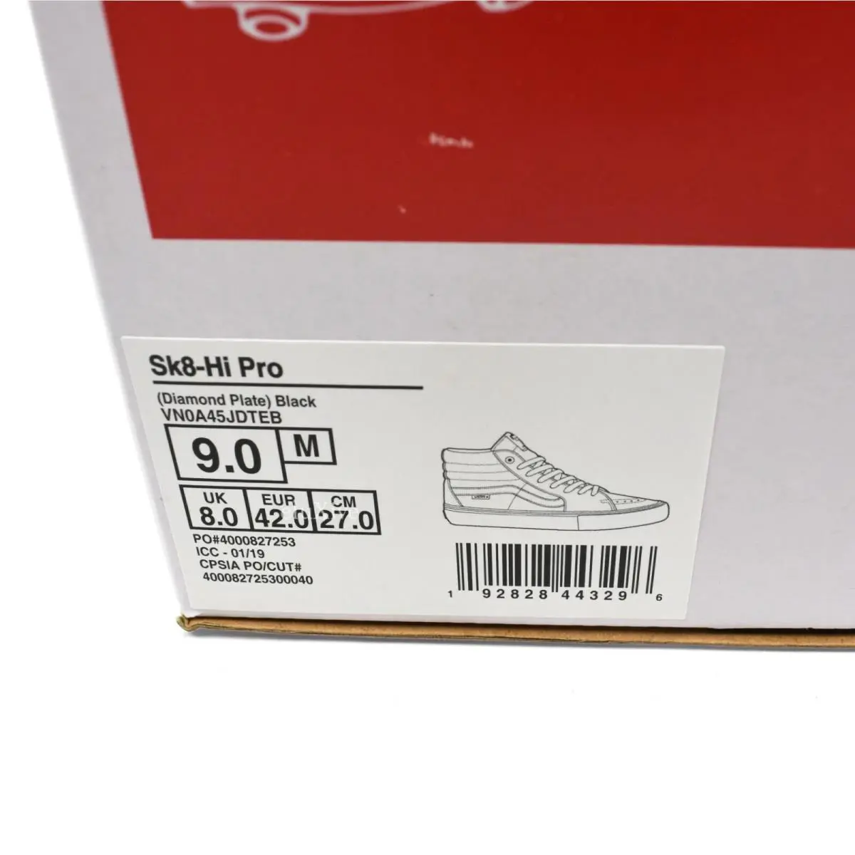 Vans shoes - VANS Sk8-Hi Pro - Pro - VN0A45JDTEB - Black 10
