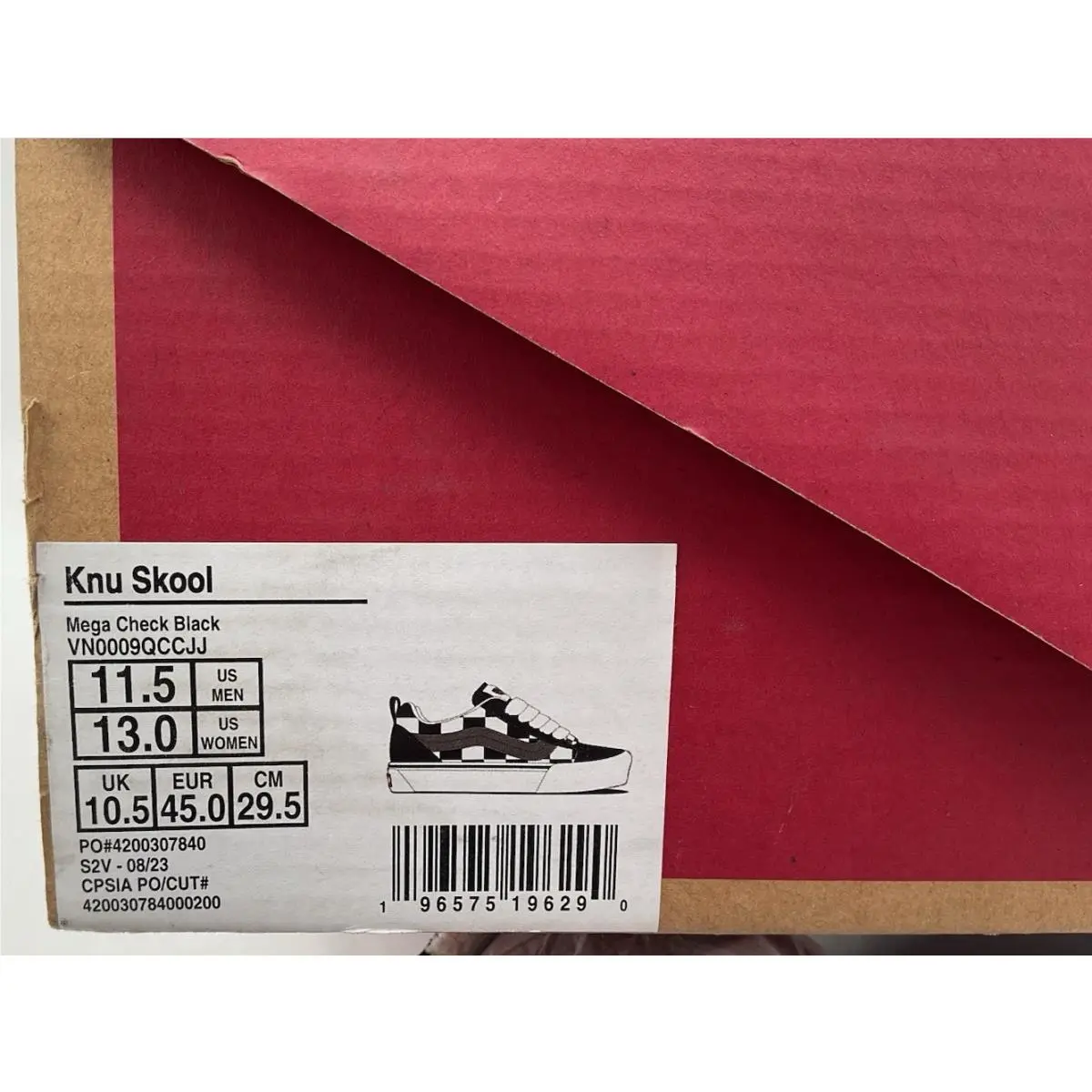 Vans shoes - VANS Knu Skool - Knu Skool - VN0009QCCJJ - White (UPC: 196575196290) 5