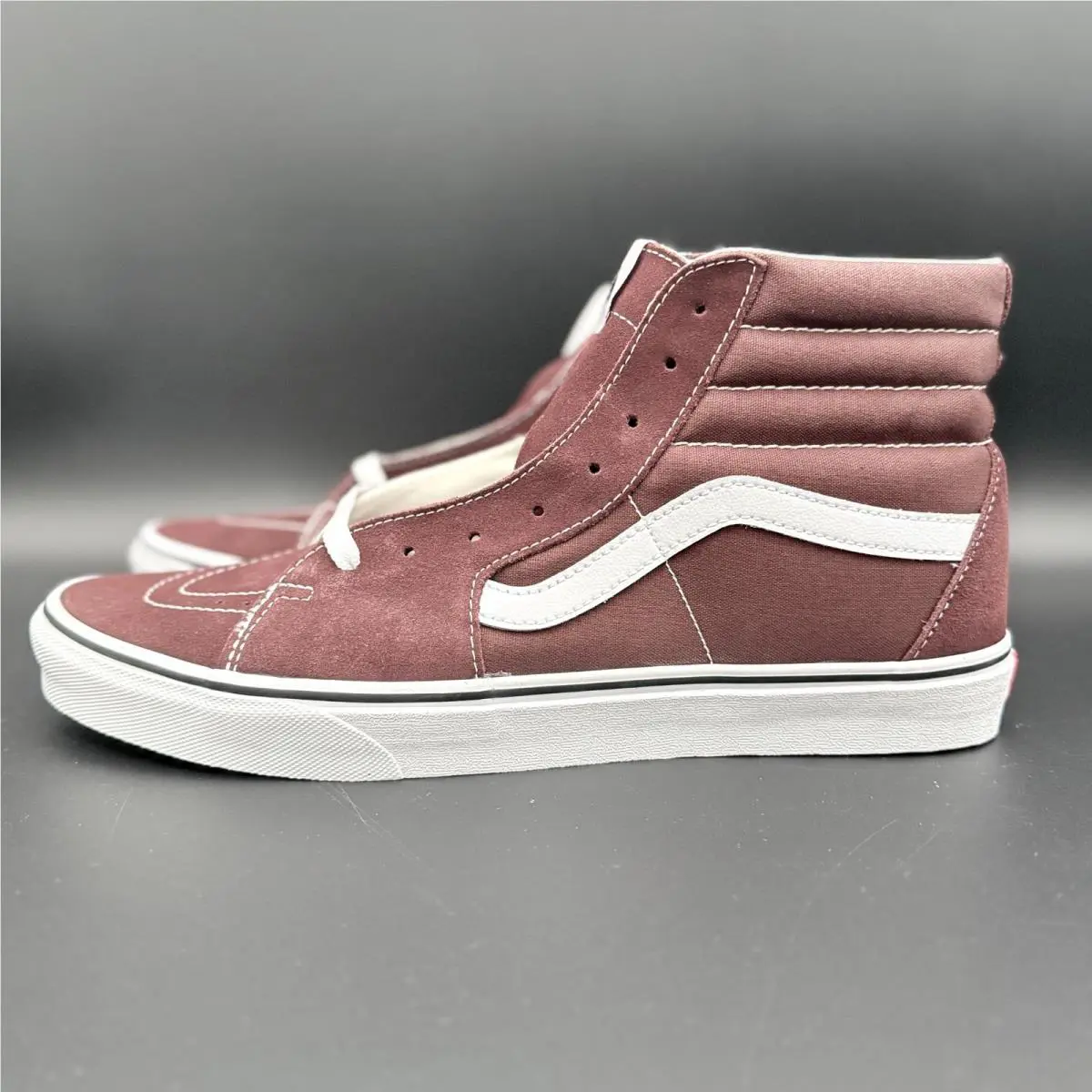 Vans shoes - VANS Sk8-Hi - VN007NS7Y0 - Brown 3