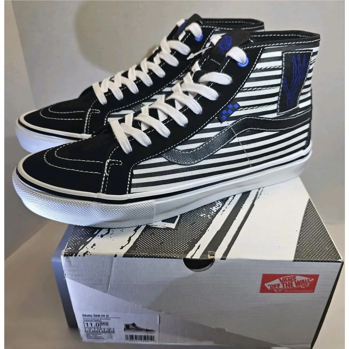 Vans shoes - Decon - Decon - VN0A5KYBBA2 - Black/White/Blue 0