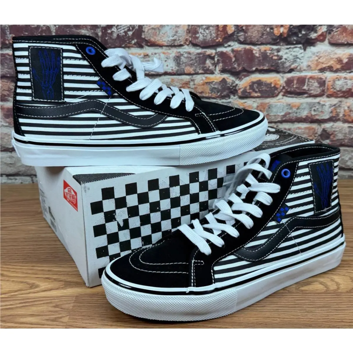 Breana Geering Sk8-hi D Pop Cush Skate Shoes Men’s Size 9 by Vans