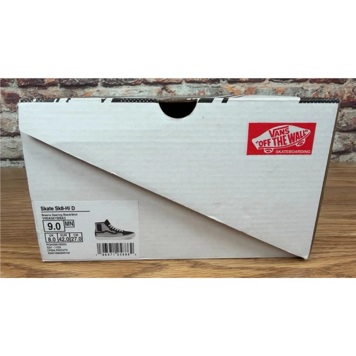 Vans shoes - VANS SK8 - VN0A5KYBBA2 - Black, Manufacturer: Black/White 7