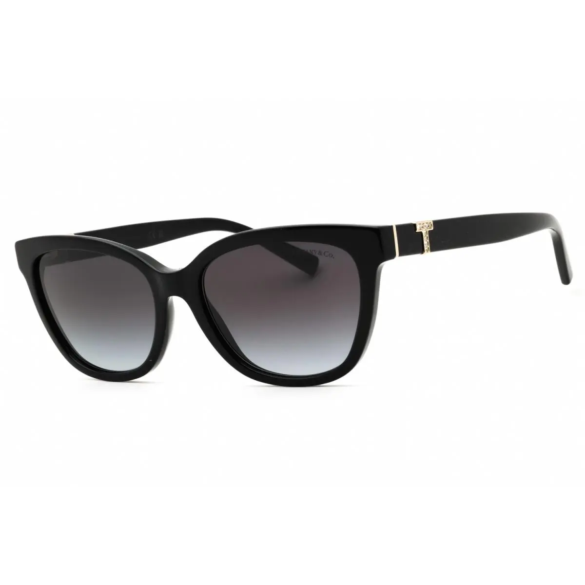 Tiffany TF4237B 80013C55 Sunglasses Black Frame Gradient Grey Lenses 55mm