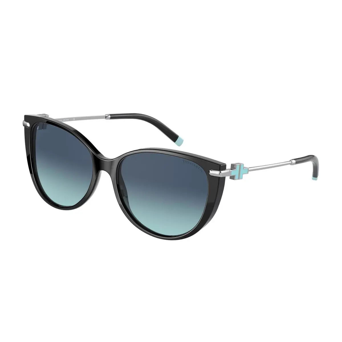 Tiffany TF 4178F Black Azure Gradient Blue 80019S Sunglasses