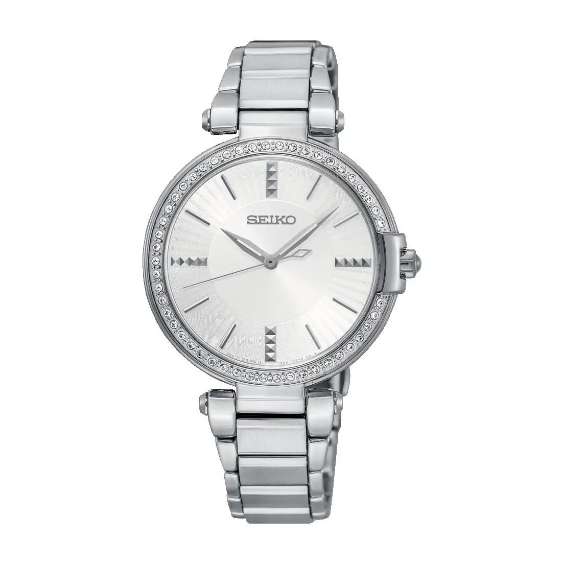 Seiko Quartz Diamond Accents SRZ515 SRZ515P1 Women`s Watch