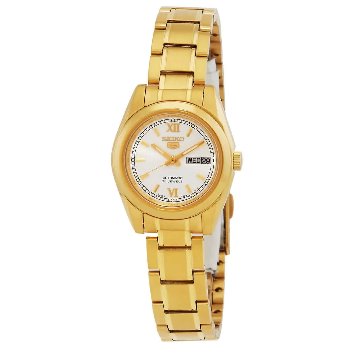 5 Automatic White Dial Ladies Watch SYMK30K1 by Seiko