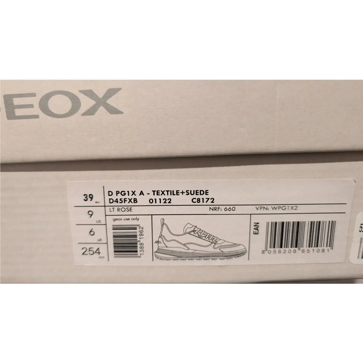 Geox shoes - Light Rose 3