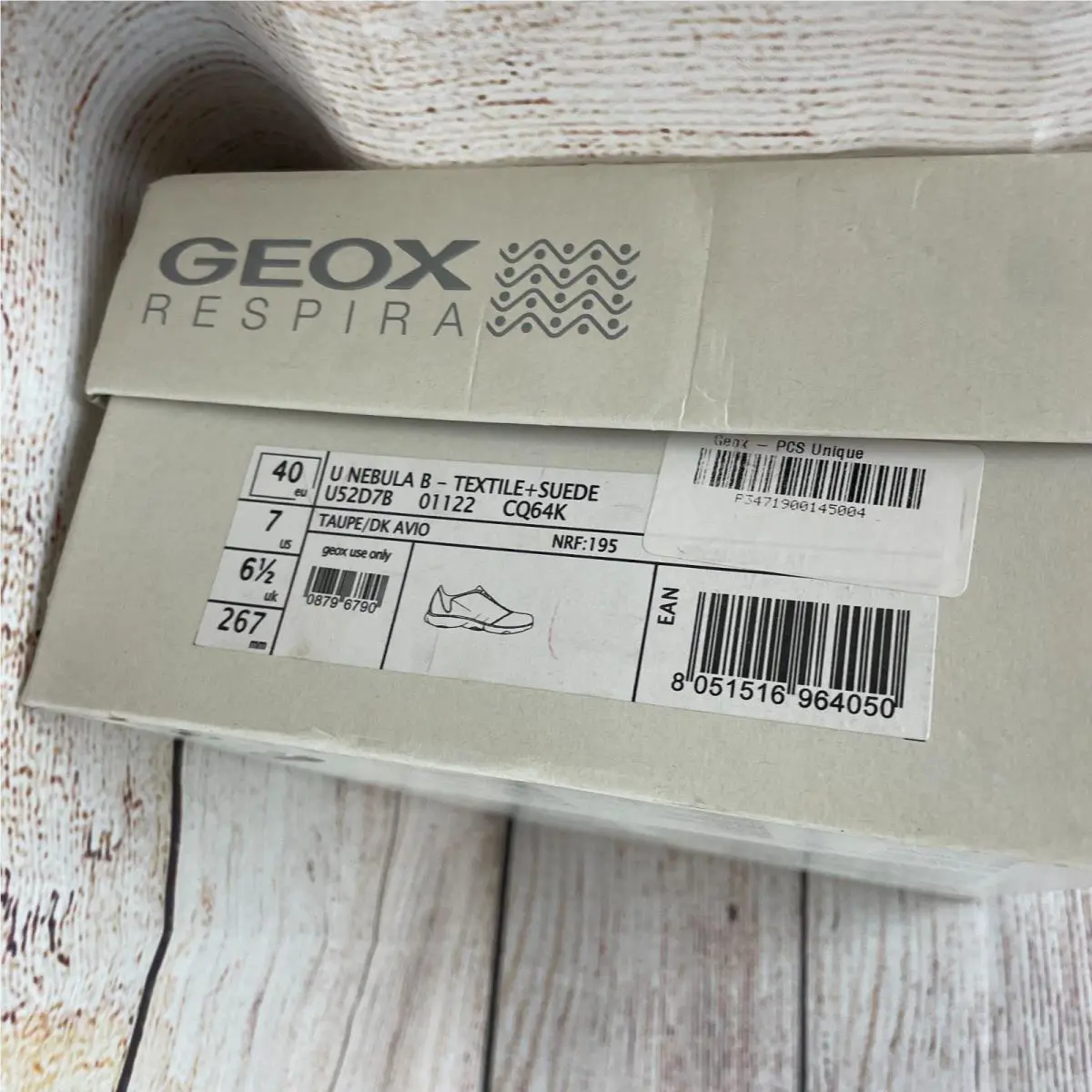 Geox shoes - Gray (UPC: 8051516964050) 9