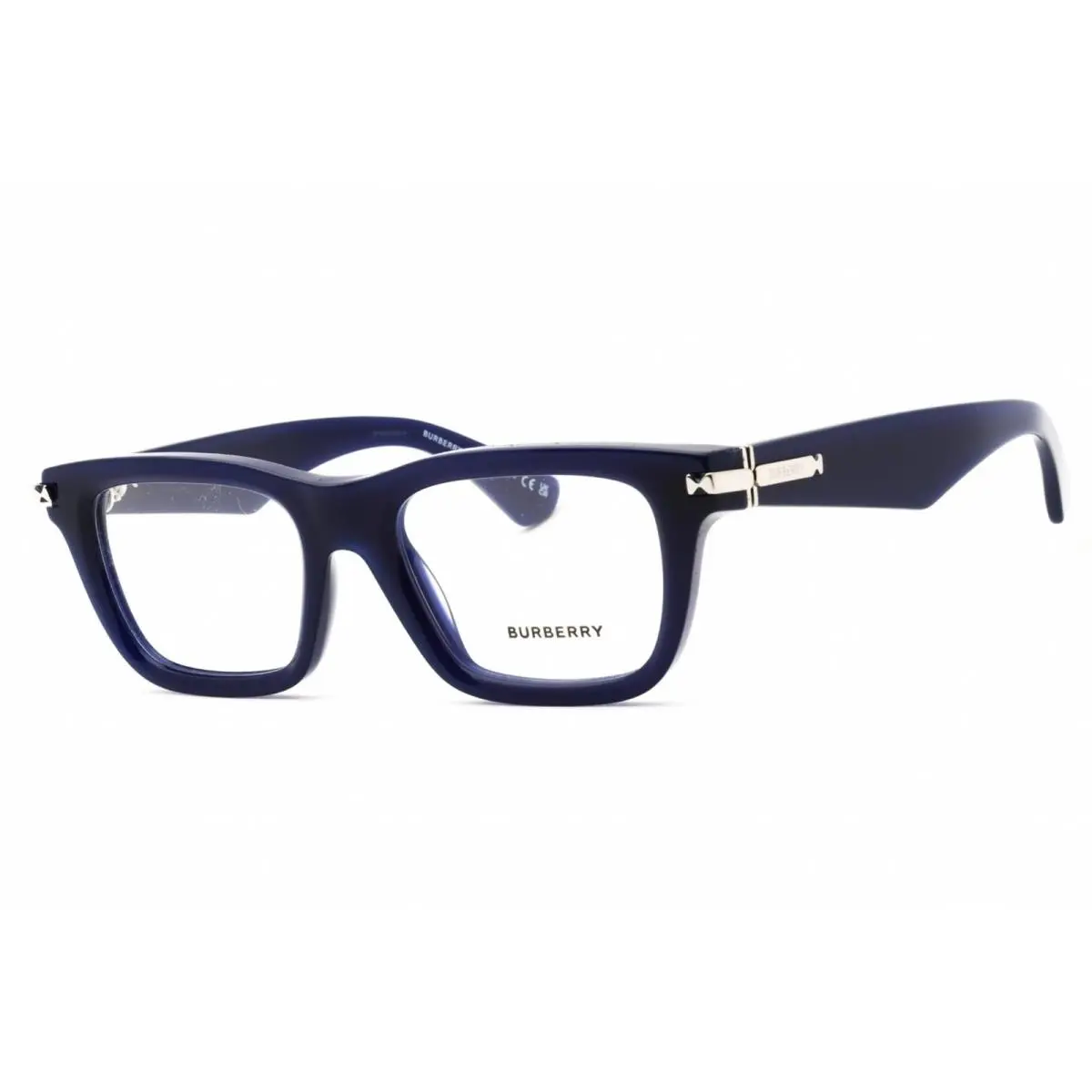 Burberry Men`s Eyeglasses Blue Acetate Rectangular Full Rim Frame 0BE2419 4120