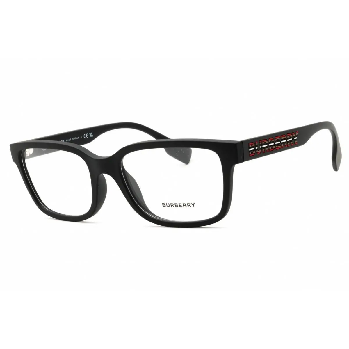 Burberry Men`s Eyeglasses Matte Black Rectangular Full Rim Frame 0BE2379U 3464