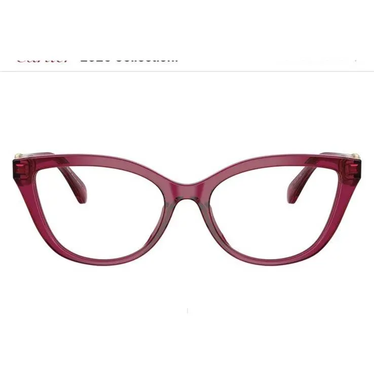 Michael Kors 0MK4164U Bellano Plum Transparent Eyeglasses