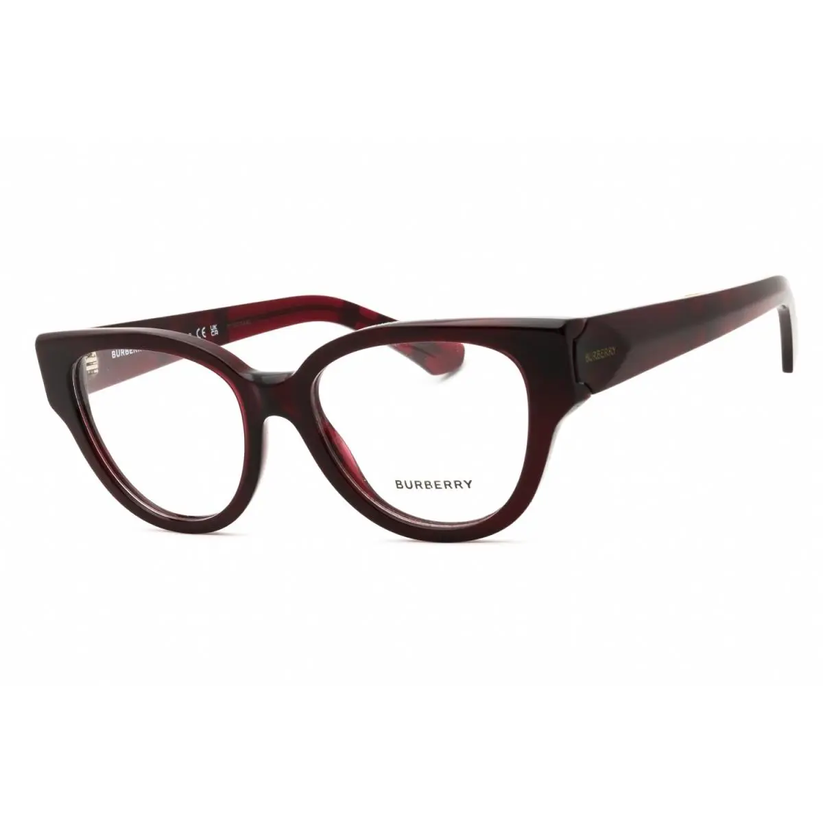 Burberry BE2421 4115 Eyeglasses Checkered Red Frame 51mm