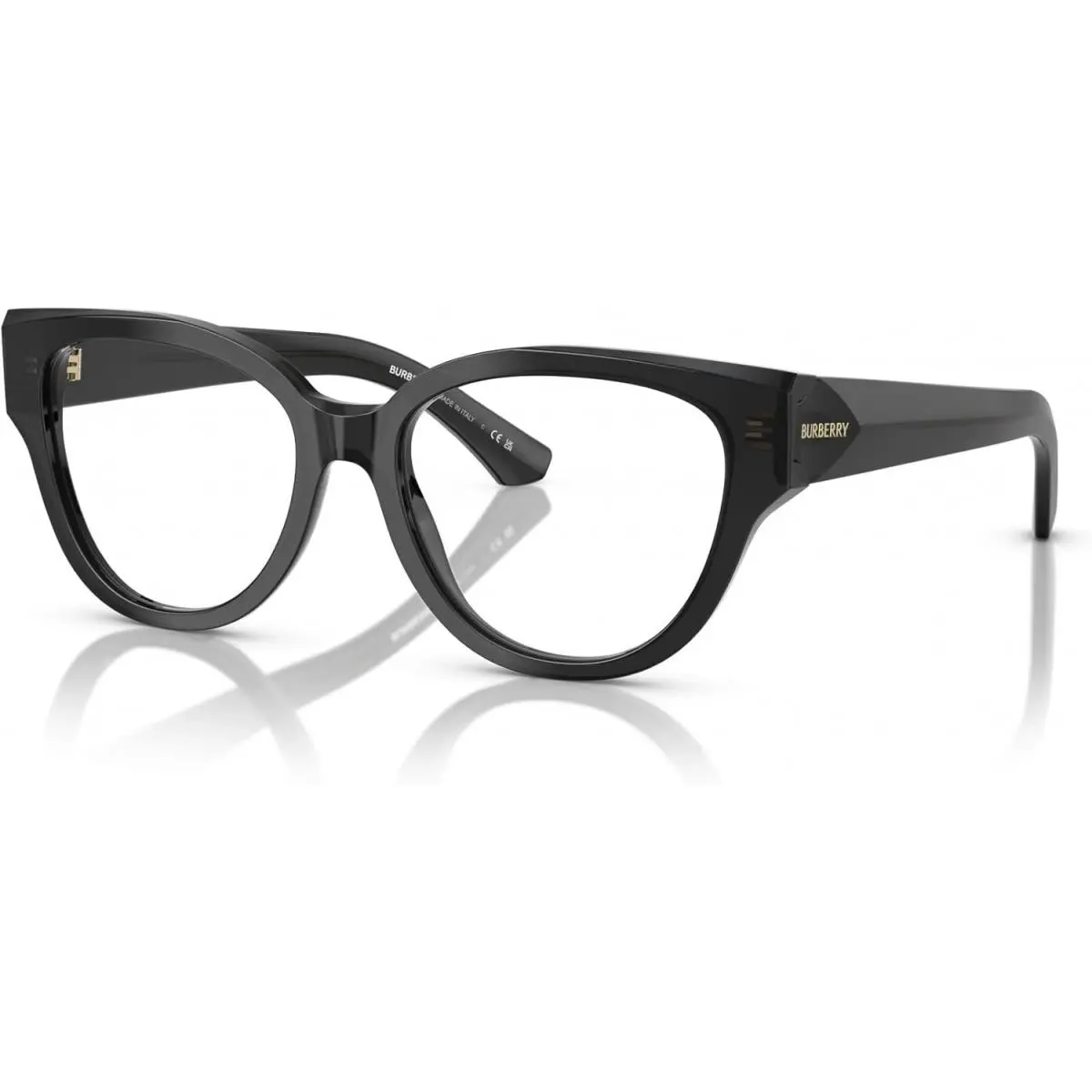 BE2421 4112 Eyeglasses 53mm Grey / Clear Demo Lens by Burberry