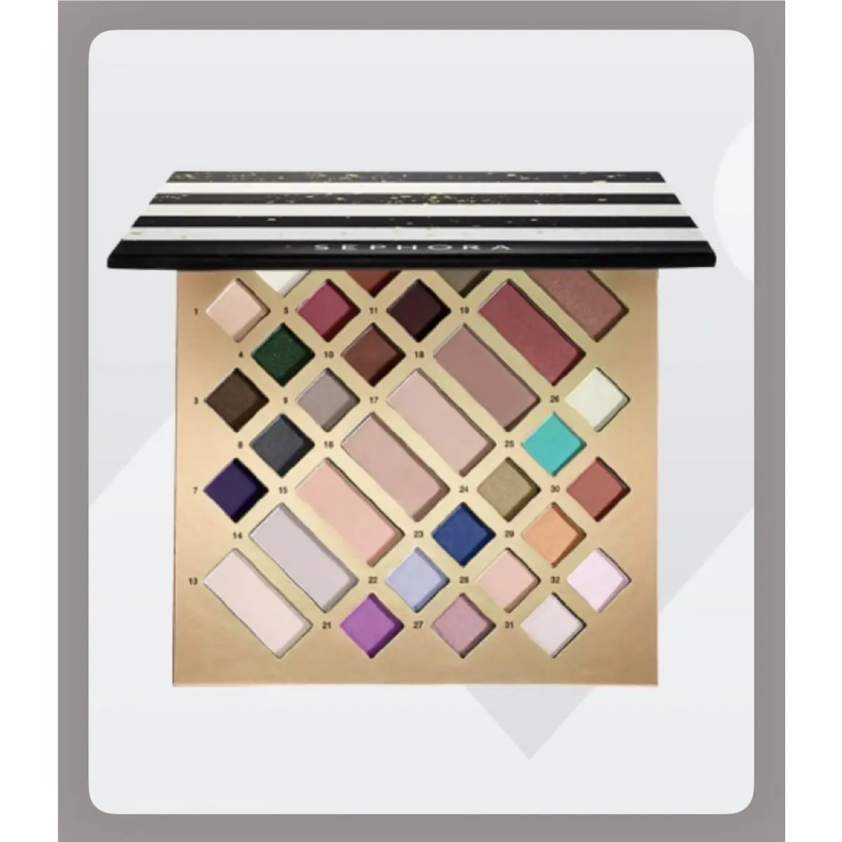 Sephora More Than Meets The Eye Eyeshadow Palette 32 Eyeshadows Rare