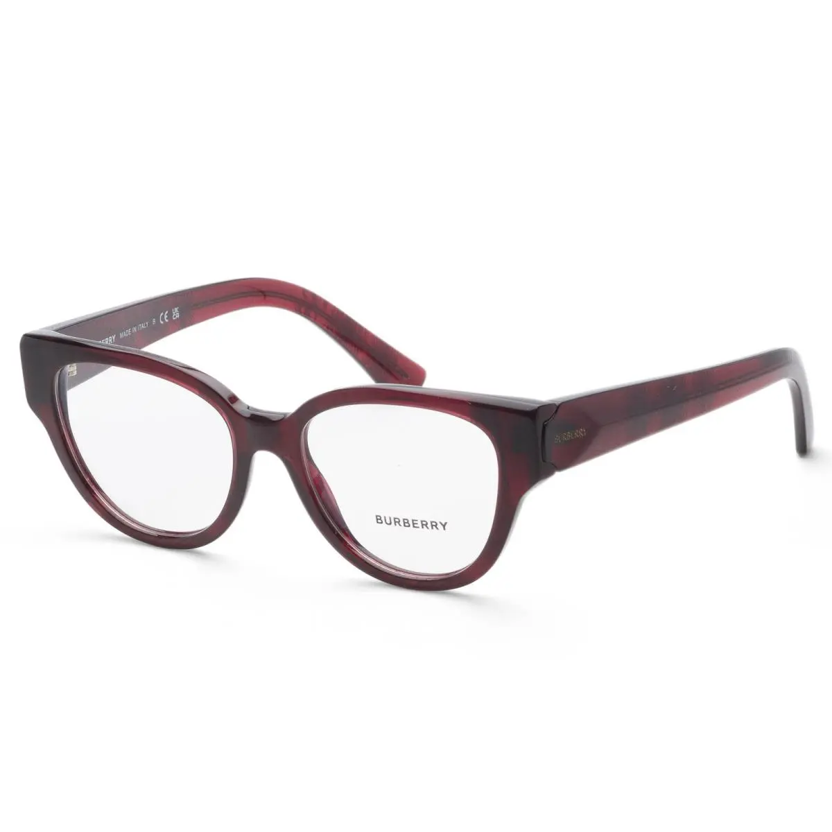 Burberry Women`s 51mm Checker Red Opticals BE2421-4115-51