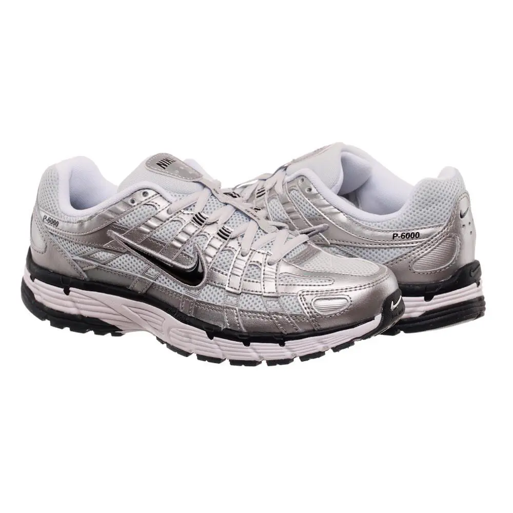 Nike shoes - Nike P-6000 - FD9876-101 - Silver, Manufacturer: White/Metallic Silver/Pure Platinum/Black 5