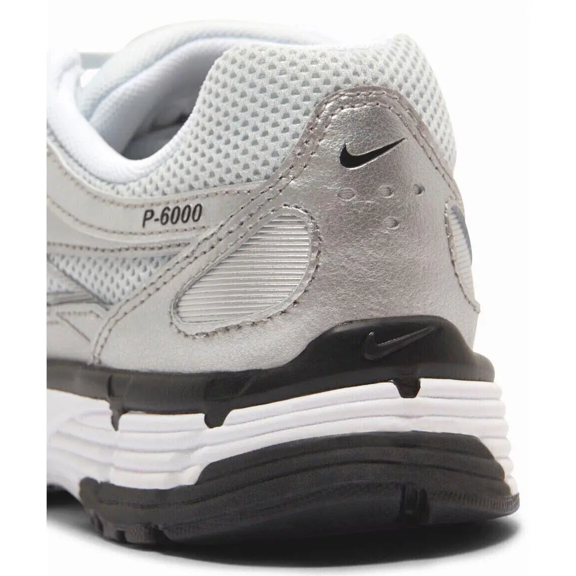 Nike shoes - Nike P-6000 - FD9876-101 - Silver, Manufacturer: White/Metallic Silver/Pure Platinum/Black 3