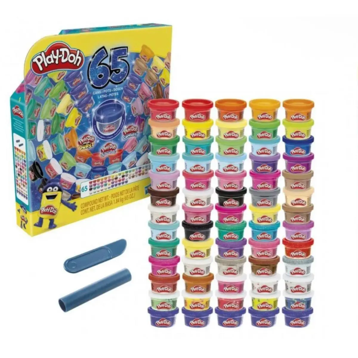 Play-doh Compound 65-Pack Hasbro F1528