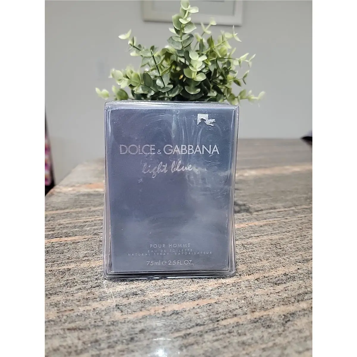 Light Blue by Dolce Gabbana Eau De Toilette Spray For Men 2.5 Fl Oz