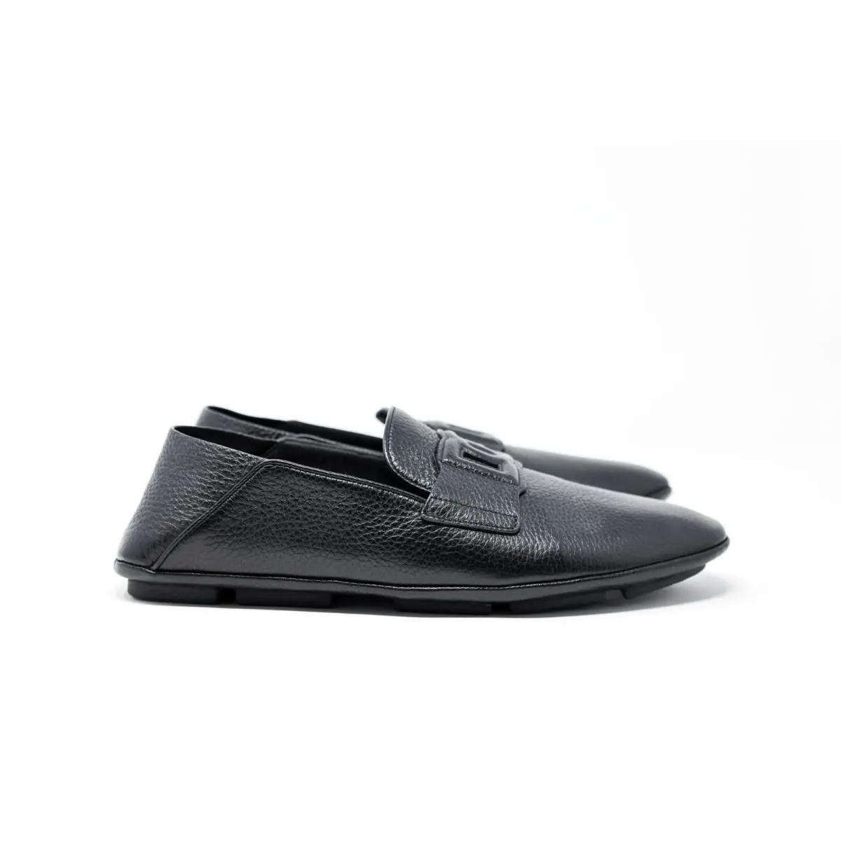 Dolce Gabbana Men s DG Driver Loafer Black 9.5 US / 42.5 EU