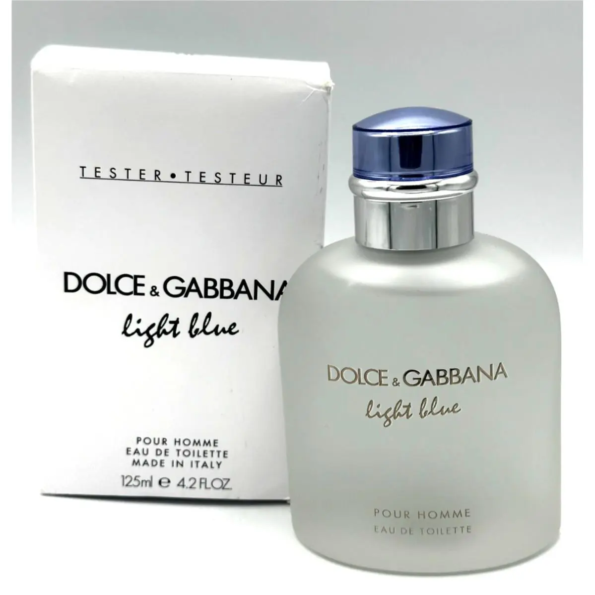 Dolce Gabbana Light Blue Eau De Toilette 125 ml / 4.2 oz Tester Box