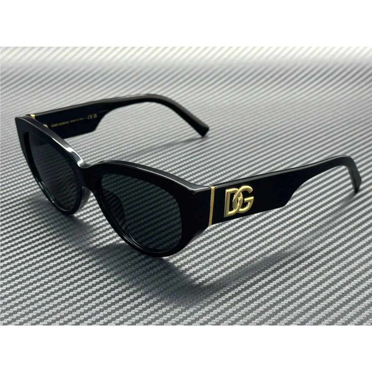 Dolce Gabbana DG4514 501 87 Black Dark Grey Women`s 55 mm Sunglasses
