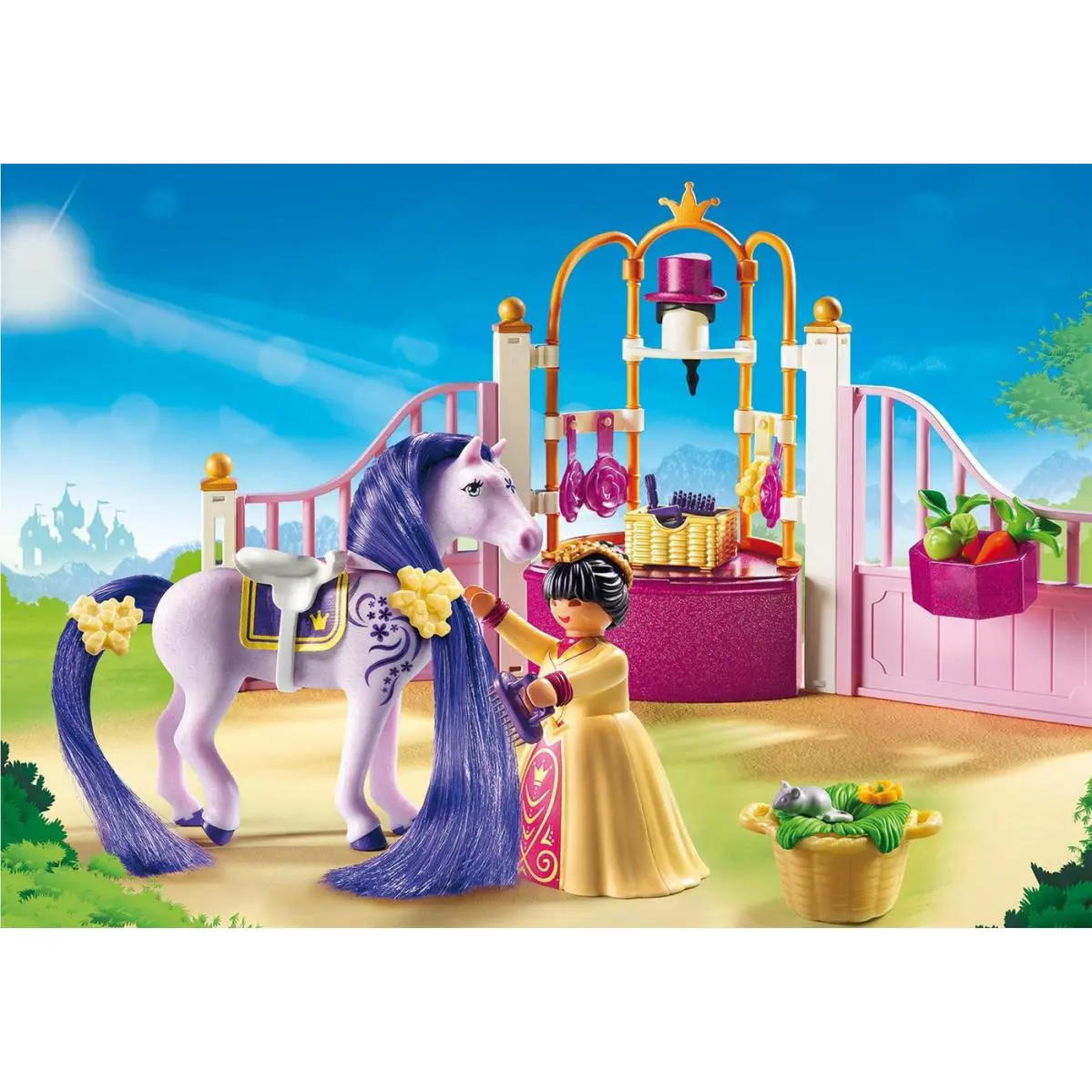 Playmobil Princess Royal Stable Set 6855