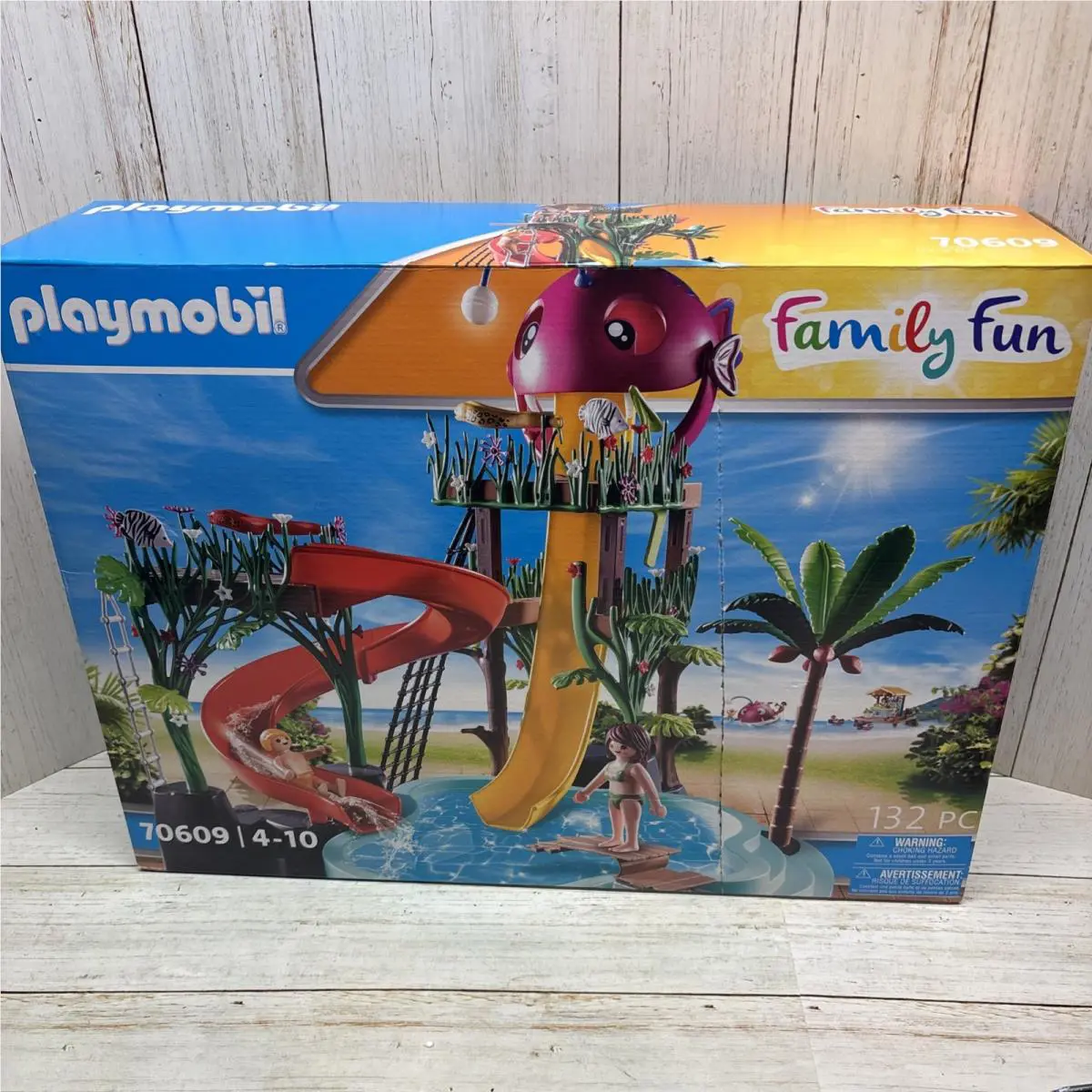 Playmobil Water Park with Slides 70609