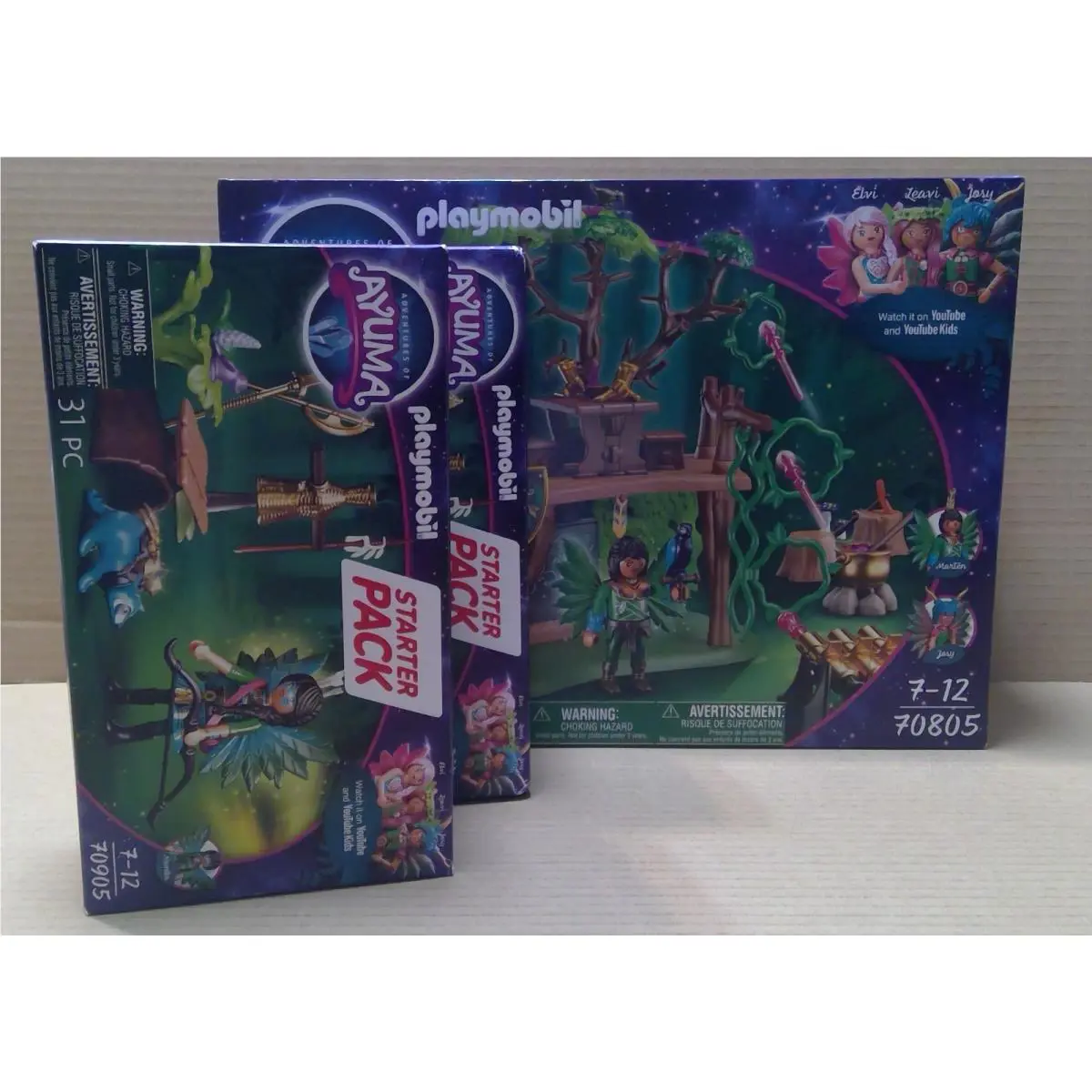 Playmobil Adventures of Ayuma 70805 Training Camp 2 Starter Packs