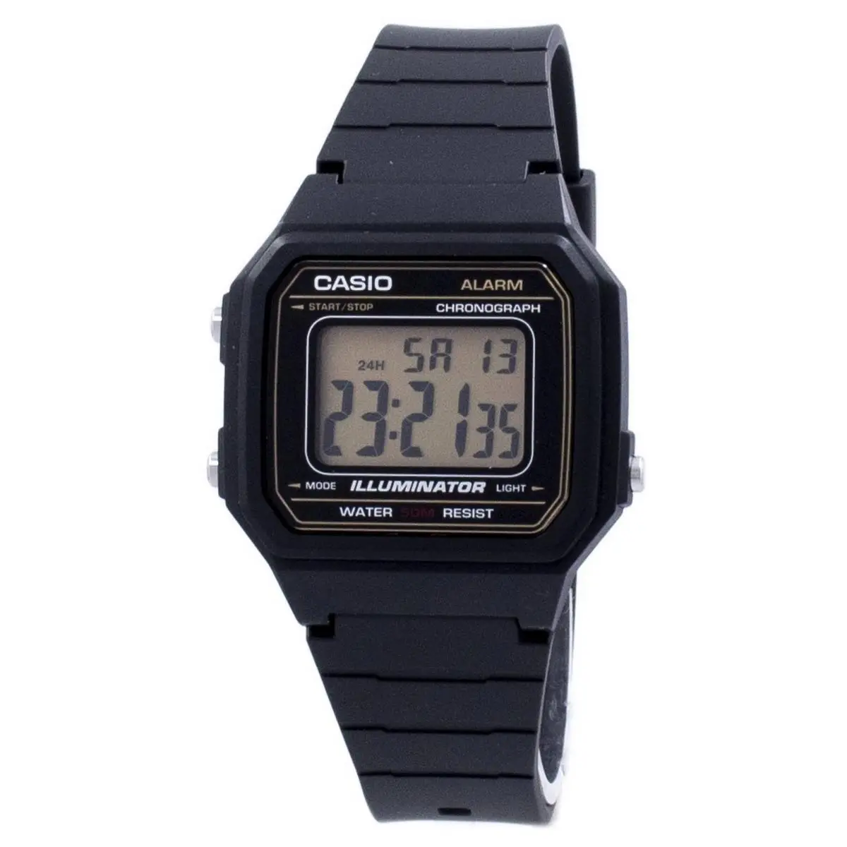 Casio Classic Illuminator Chronograph Alarm W-217H-9AV W217H-9AV Men`s Watch