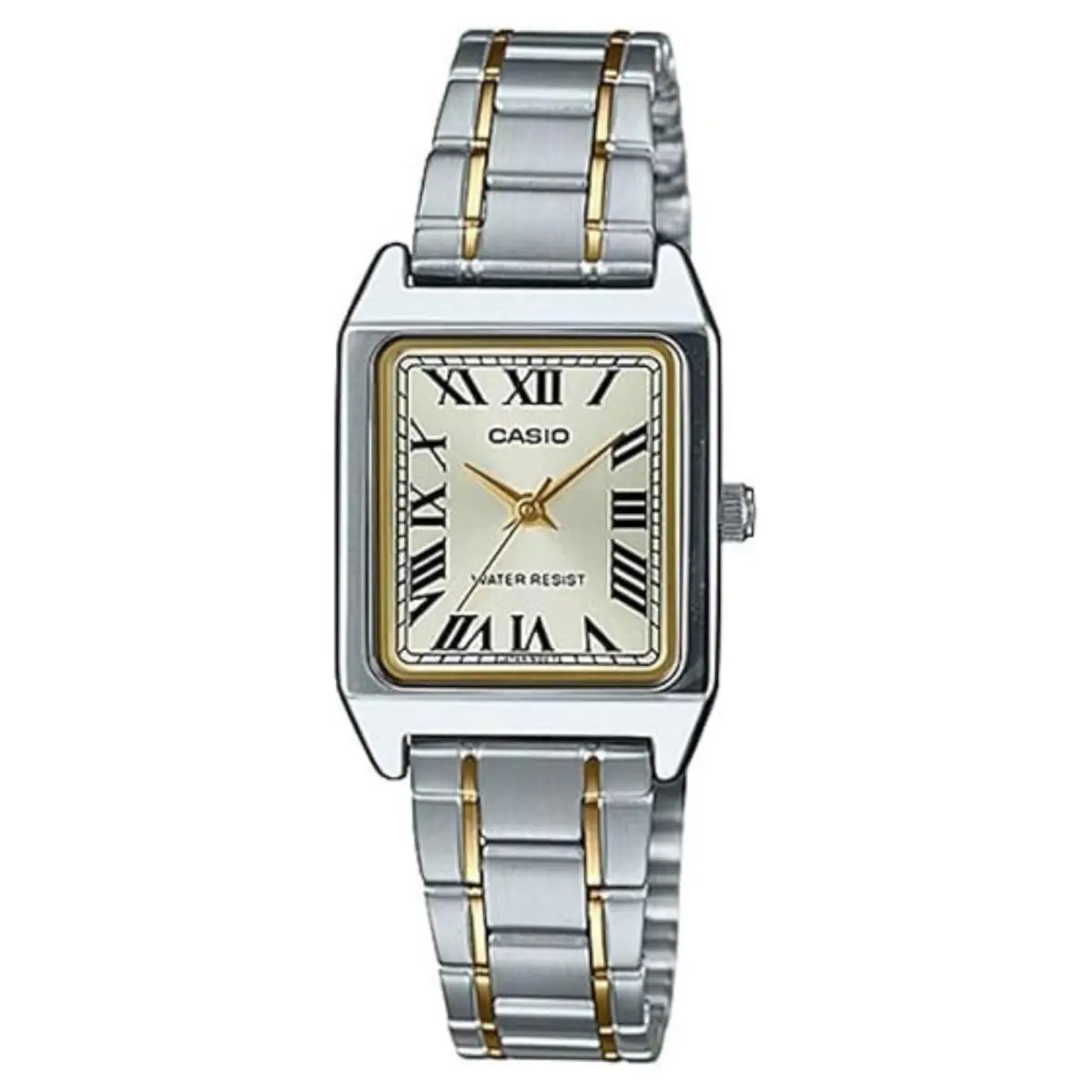 Casio LTP-V007SG-9B Womens Luxury Stainless Steel Bracelet Roman Numeral Watch