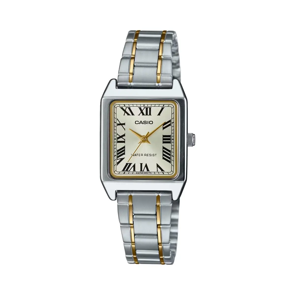 Casio Classic Ladies Quartz Stainless Steel Watch - LTP-V007SG-9BUDF