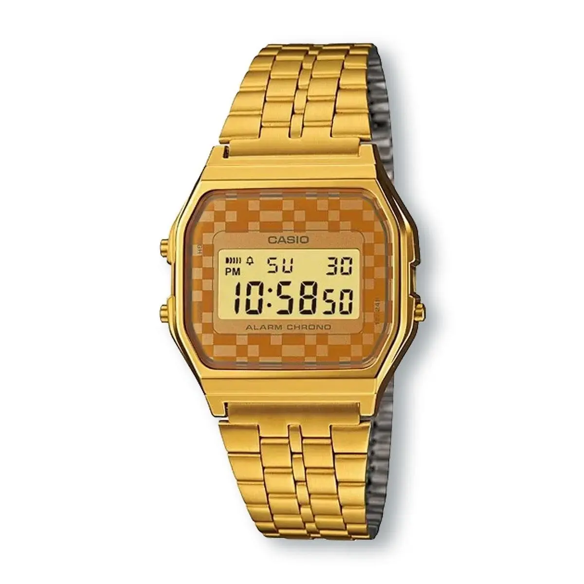 Casio Vintage A159WGEA-9A Digital Gold-tone Stainless Steel Bracelet Watch