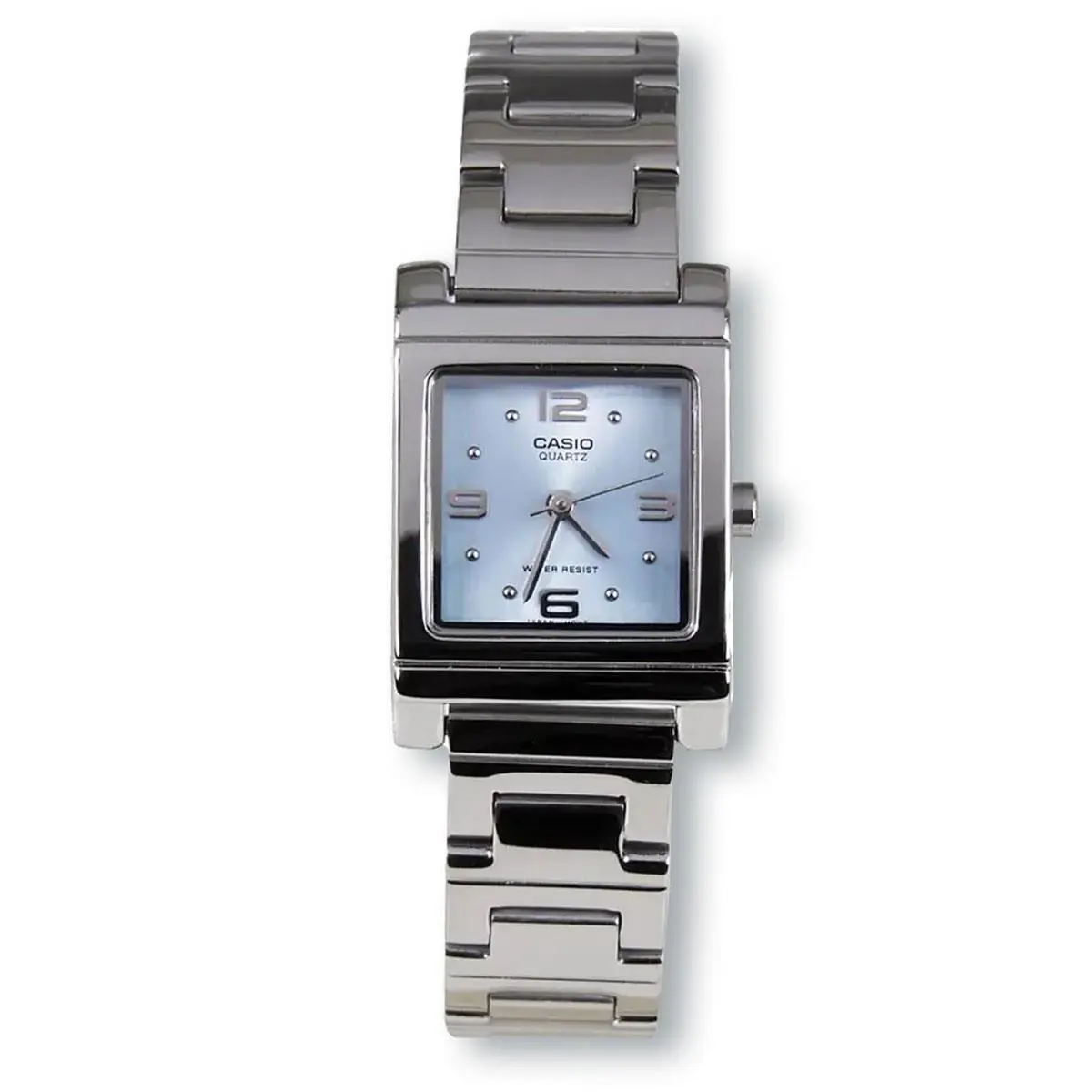 Casio LTP1237D-2A Analog Stainless Steel Bracelet Dress Watch Blue Dial