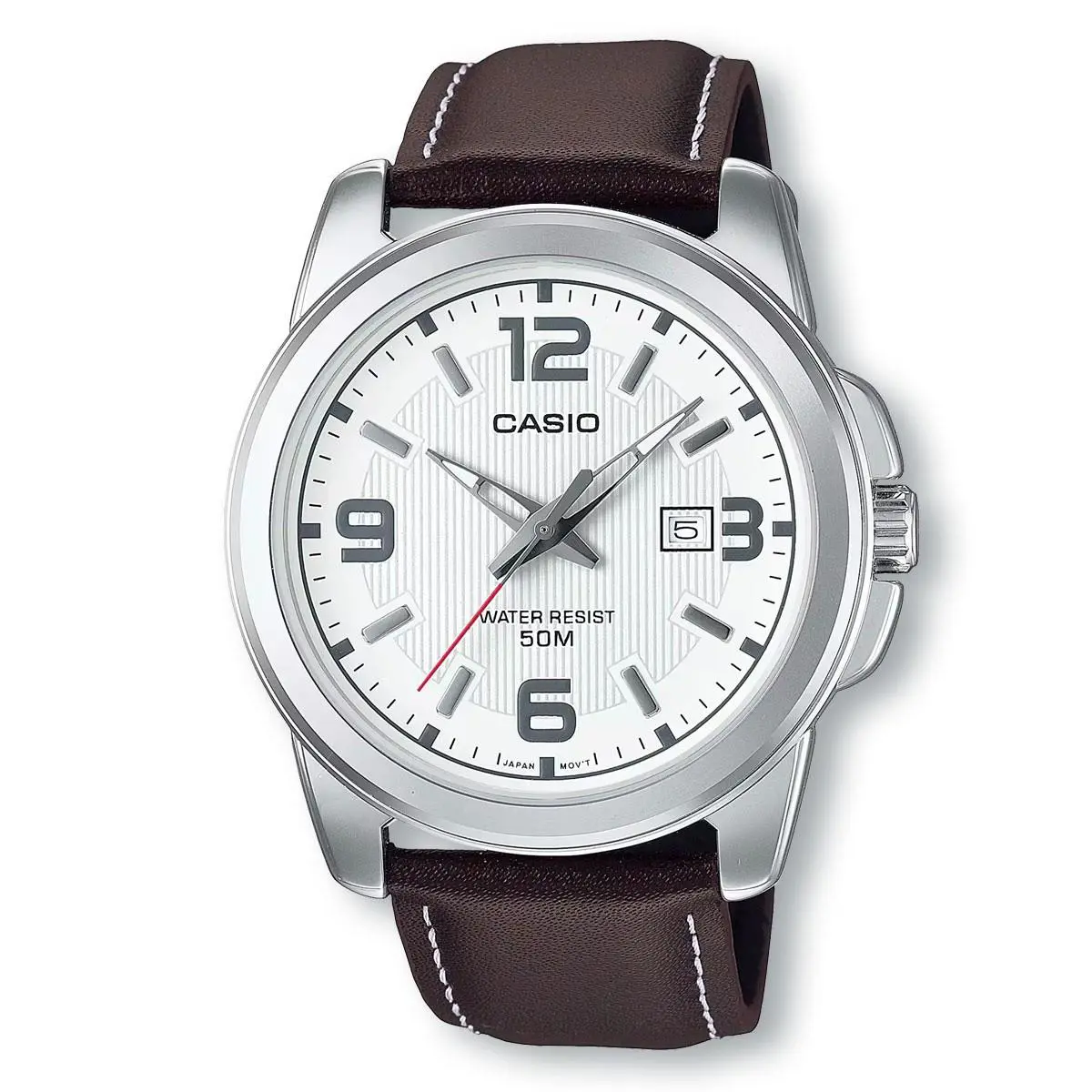 Casio LTP1314L-7A Analog Brown Leather Casual Dress Watch