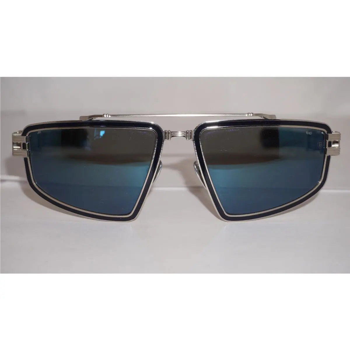 Balmain Sunglasses Titan Silver Blue BPS-139C-59 59 18 130