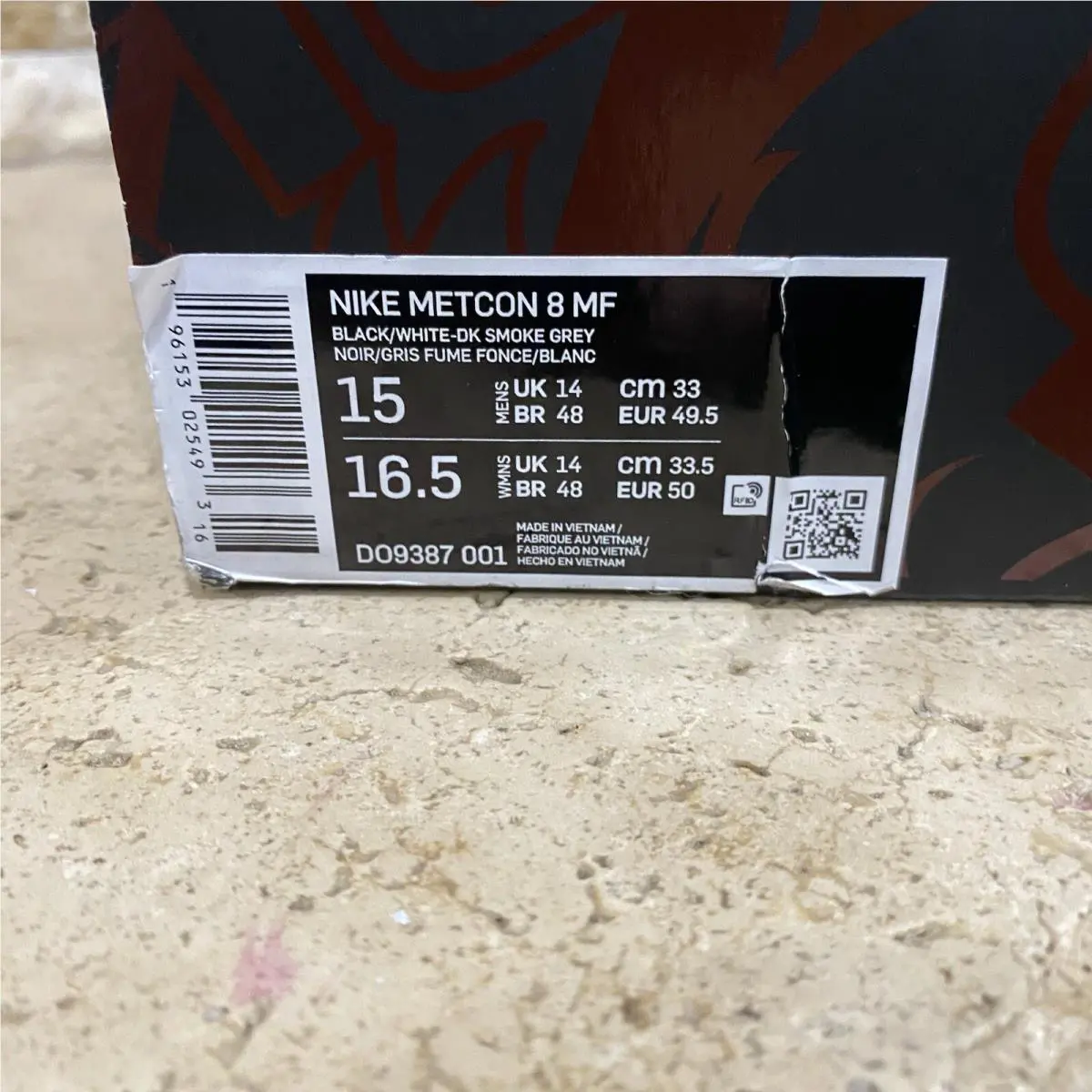 Nike shoes - Nike Metcon 8 - Metcon - DO9387-001 - Black 6