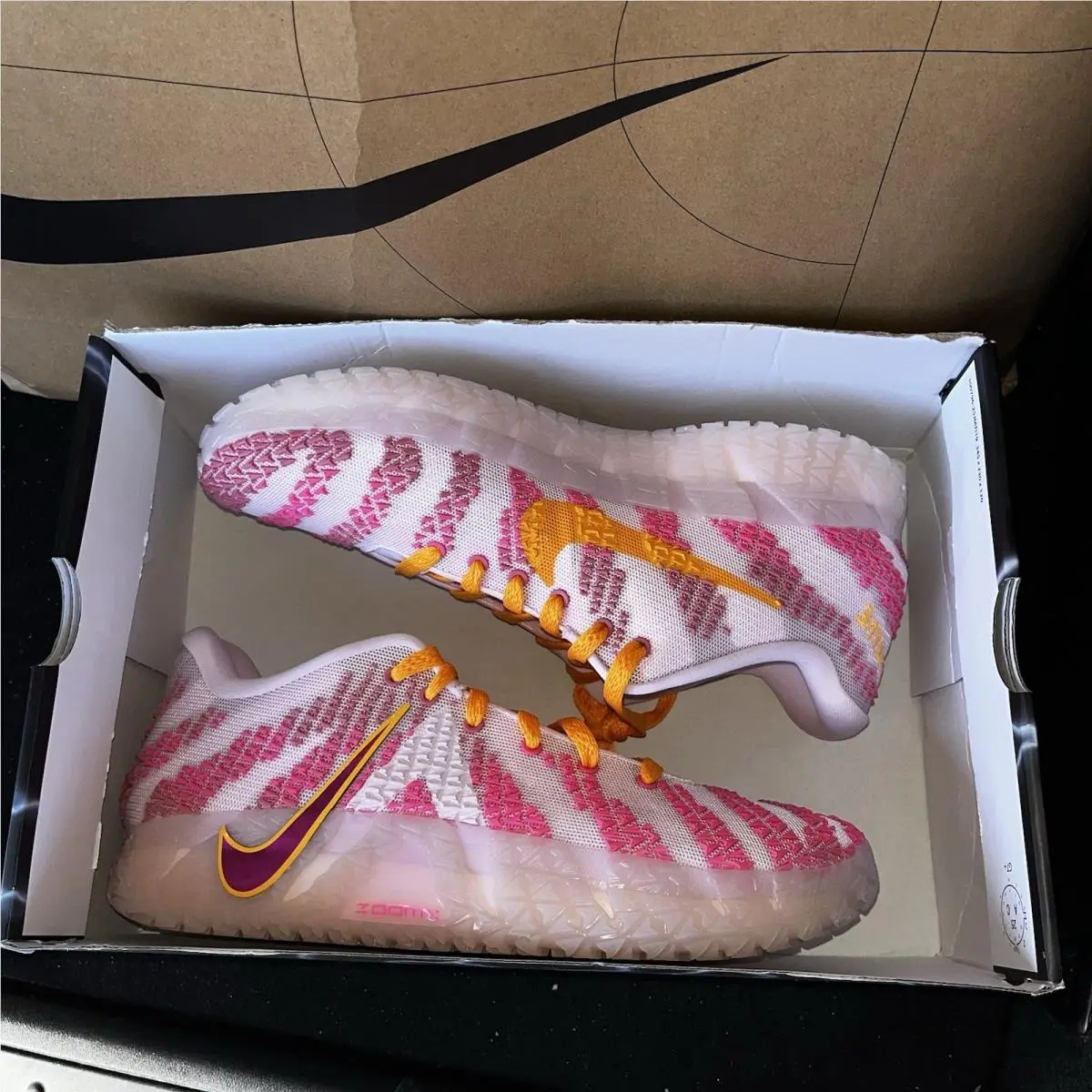 Nike shoes - Nike Ja 3 - HF2793-601 - Pink Foam/Hyper Pink/Silt Red/Sundial 5