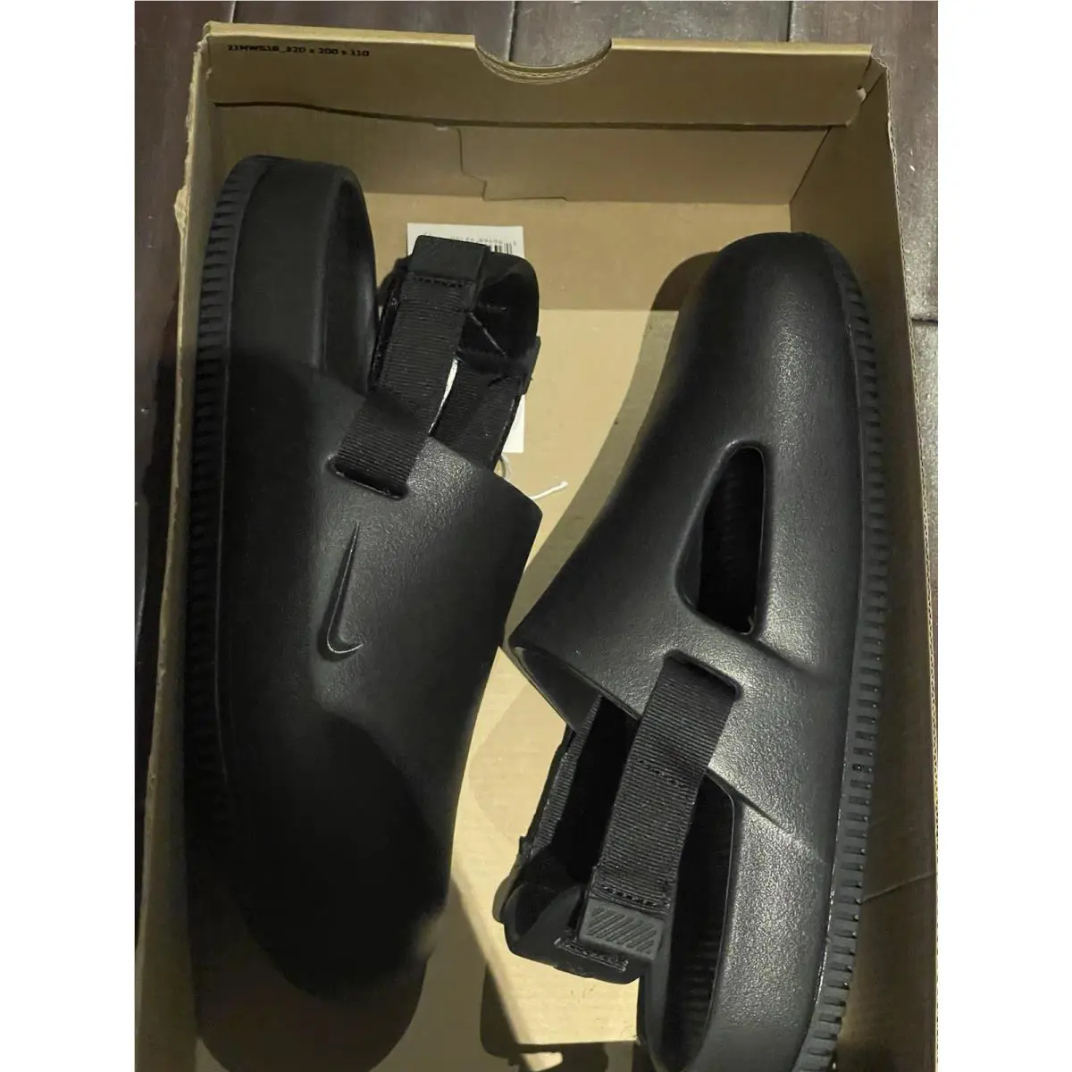 Nike shoes - Nike Women’s Calm Mule NA - FB2186-001 - Black (UPC: 0196968981069) 4