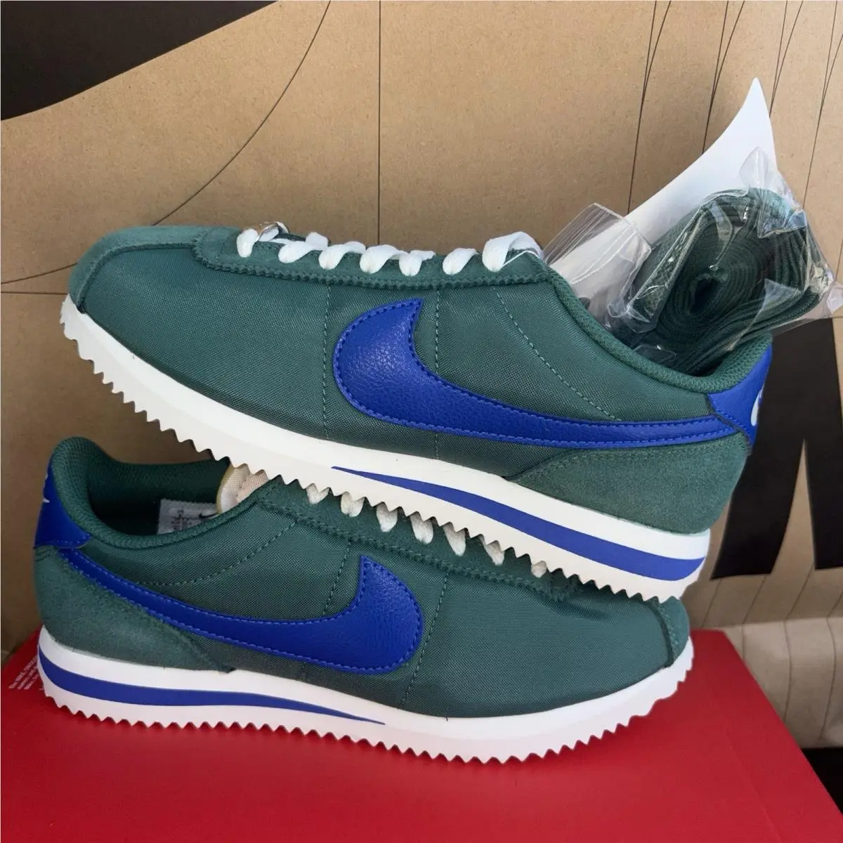 Nike shoes - Nike Cortez TXT - Cortez TXT - IH2361-300 - Evergreen Aura Hyper Royal 0